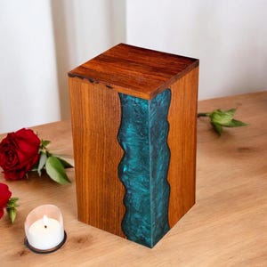 Cremation Urn For Human Ashes, Wooden Urn For Pets Ashes Urn For Keepsake Urn Ashes - Urn For Dog Ashes Urn For Cats Ashes Handmade Urn