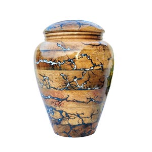 Best Urn for Human ashes Large wooden urn for cremation Adult urn box for Ashes Personalized Wooden urn Burial urn for Funeral wood box