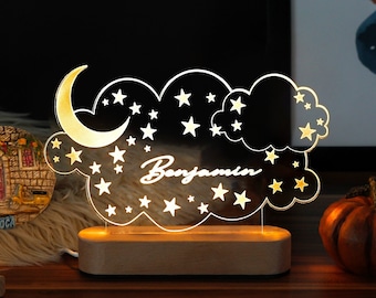 Custom Night Light - Personalized Night Light - Custom Name Night Light - Room Decor Kids - Personalized Gift For Kids