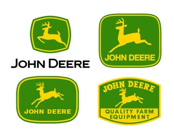 SVG 4 Pack - John Deere Farm Equipment Graphics - SVG Graphic for Cricut or Vinyl Cutter - Svg - Ai - Jpeg - Png Image