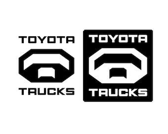 Archivo SVG: Toyota Trucks Logos - Gráfico SVG para Cricut o cortador de vinilo - Svg - Ai - Jpeg - Imagen Png