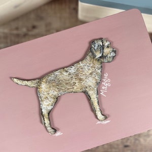 Handpainted Dog Breed Memory Box, Wooden Keepsake Box for Dogs, Dog Loss, Dog Memorial Gift image 9