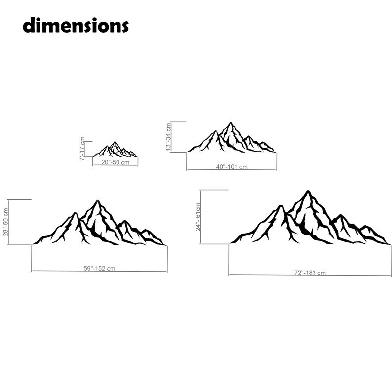 Mountain Metal Wall Art, Mountain Wall Art, Metal Wall Decor, Landscape