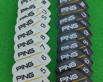 PING Magnetische Golf Schutzhülle(Real Shot Golf Club Headgear Geburtstag Geschenk Schutzhülle Cover Unisex)