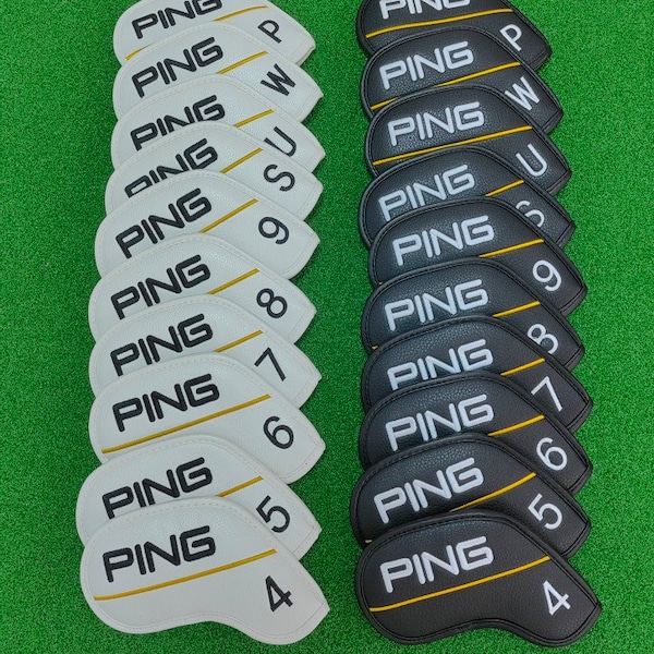 PING Magnetische Golf Schutzhülle(Real Shot Golf Club Headgear Geburtstag Geschenk Schutzhülle Cover Unisex)
