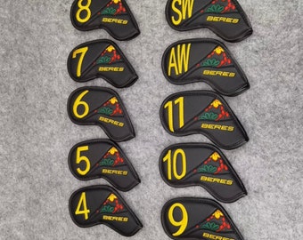 HONMA BERES Golf Iron Cover, Magnetic Protective Headgear