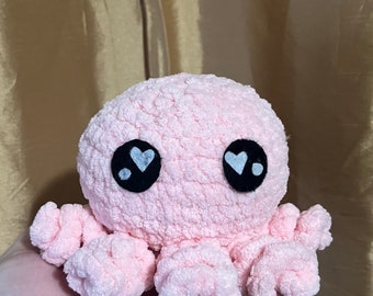 Pink Octopus Plushie