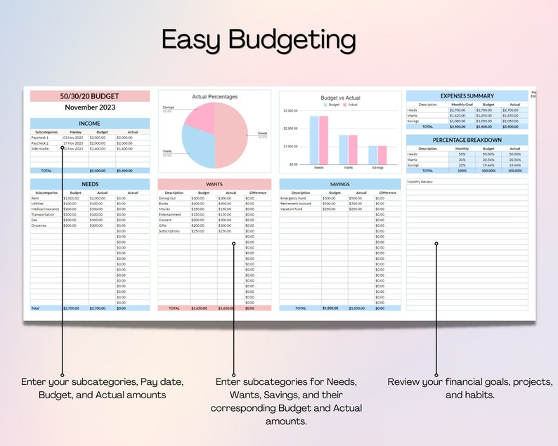 50 30 20 Budget Spreadsheet In Google Sheets Biweekly Budget Monthly 11-google-sheets-tips-tricks-and-shortcuts-to-fill-data-faster