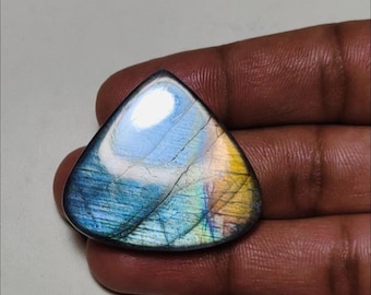 Amazing!! AAA++ Quality Heart Flashy Labradorite Cabochon Heart Shape Loose Gemstone Best For Jewellery!!!