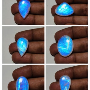 Top Quality Rainbow moonstone Cabochon Mix Shape For Jewelry Making!!