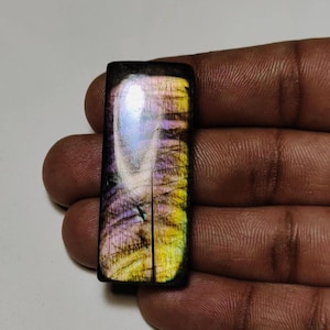 Top-Qualität Regenbogen auffälligen Spektrolith Labradorit Cabochon Birnenform Edelstein Am besten für die Schmuckherstellung !!