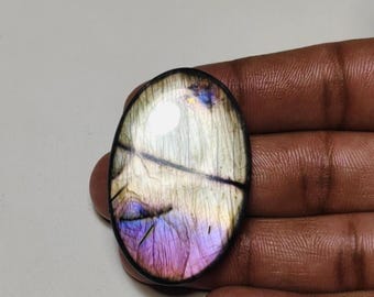 AAA++ Grade Multi Labradorite Cabochon / Unique labradorite Oval Gemstone/ Purple labradorite Loose gemstone!!