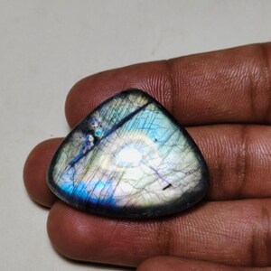 Bellissimo!! Pietra preziosa di labradorite Spectrolite, unica e appariscente, di qualità AAA++, a forma di cuore, ideale per la creazione di gioielli!!