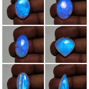 Very Top Quality Rainbow moonstone Cabochon Mix Shape For Jewelry Making!!