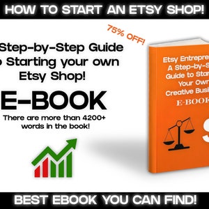 how to start an etsy shop - A Step-by-Step Guide to Starting Your Own Creative Business, etsy ebook