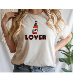 Chili lover shirt, Spicy lover funny tee, red pepper T-shirt, chilli sauce lovers, i love chili shirts, spices addict Tshirt