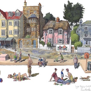 Limited edition print of Lyme Regis, Dorset