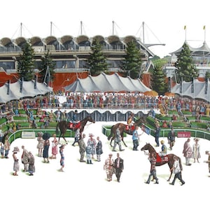 Limited edition print of ‘Glorious Goodwood’ racecourse