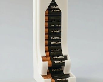 AA & AAA Battery Holder / Dispenser