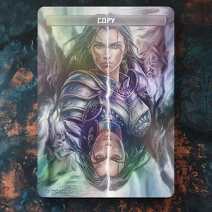 Gettone copia FOIL per TCG - Grafica completamente personalizzata - Edh