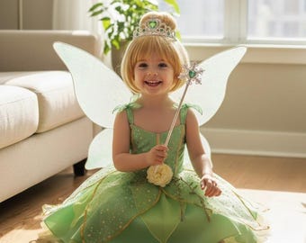 Personalized Fairy Dress With Wings: Custom Halloween Costume - Etsy Personalized Fairy Dress With Wings: Custom Halloween Costume - Etsy