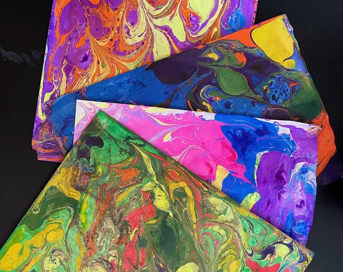 Marble paintings