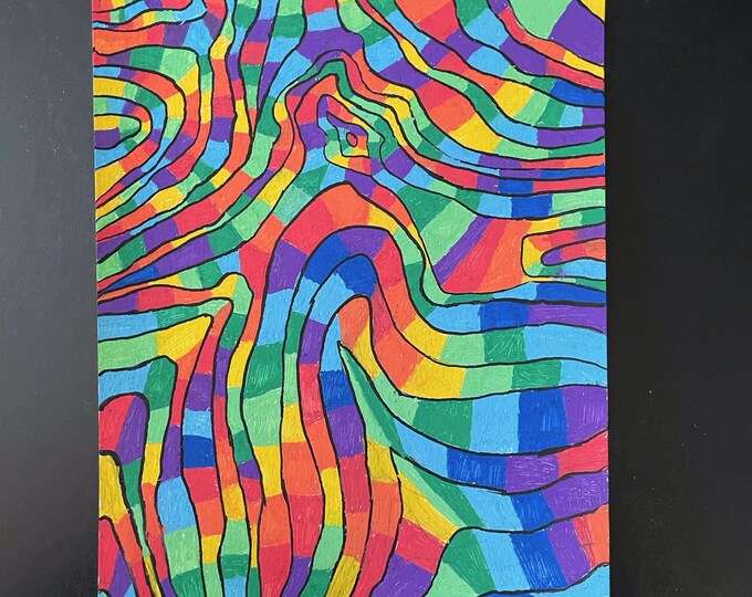 Rainbow Abstract Art | Audrey Nicole Dunn | Rainbow Art