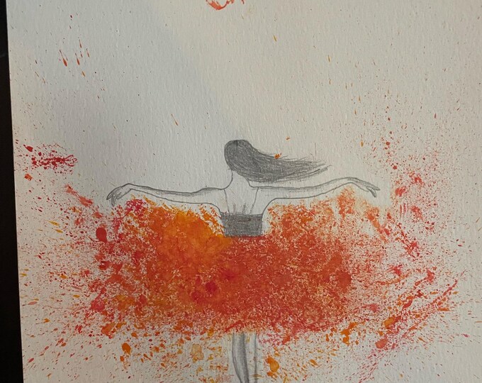 Ballerina Art Piece | Made By Audrey Nicole Dunn | Ballet