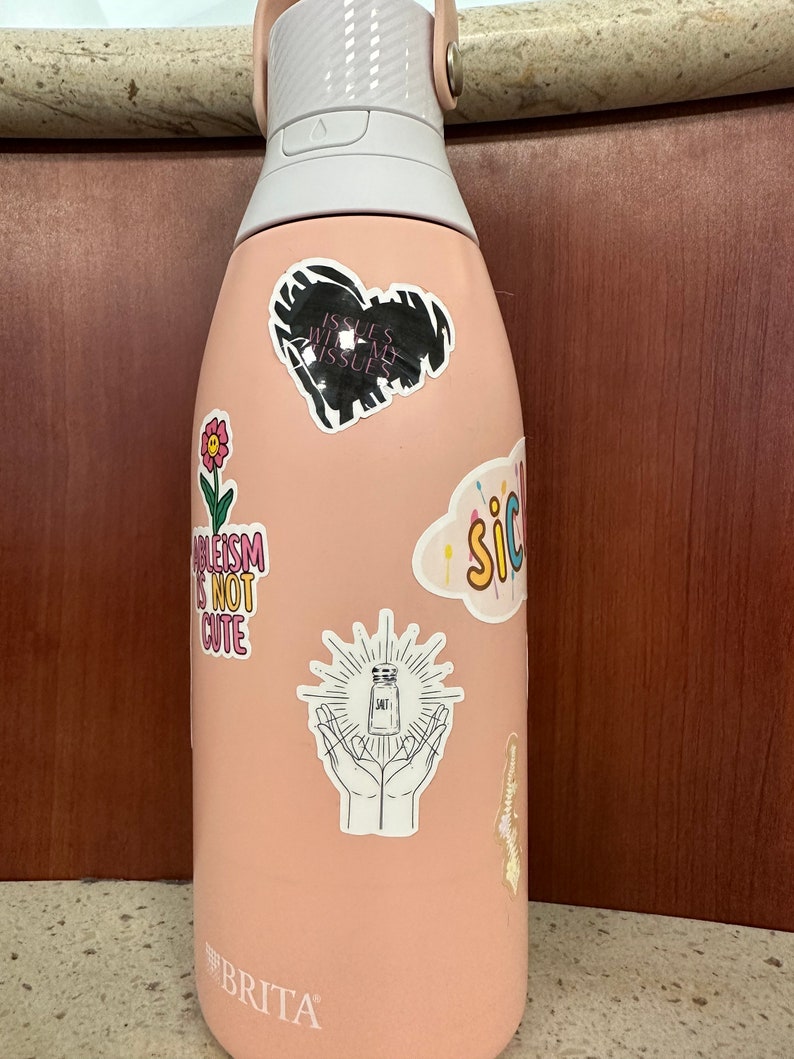 POTS "Salty Salvation" Klistermärke kronisk sjukdom humor vattentät vinyl bild 3