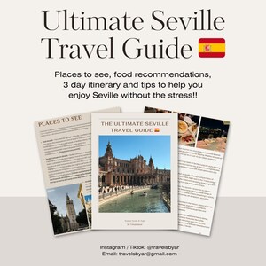 O melhor guia de viagem de Sevilha