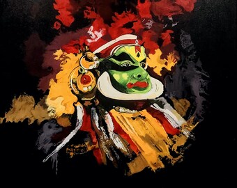 Pintura Kathakali