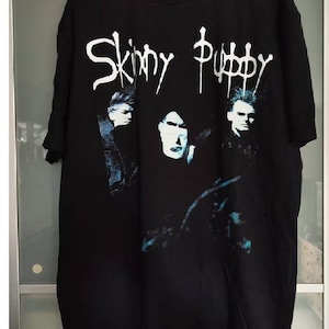 Vintage 1990 Skinny Puppy, Live, Too Dark Park, Tour T-shirt