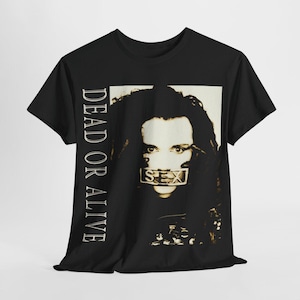 Dead or Alive, Pete Burns T Shirt, Youthquake, Soft Black