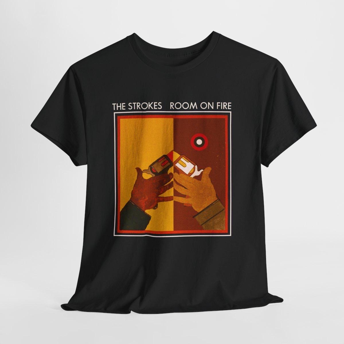 The Strokes Room on Fire Shirt - Etsy UK