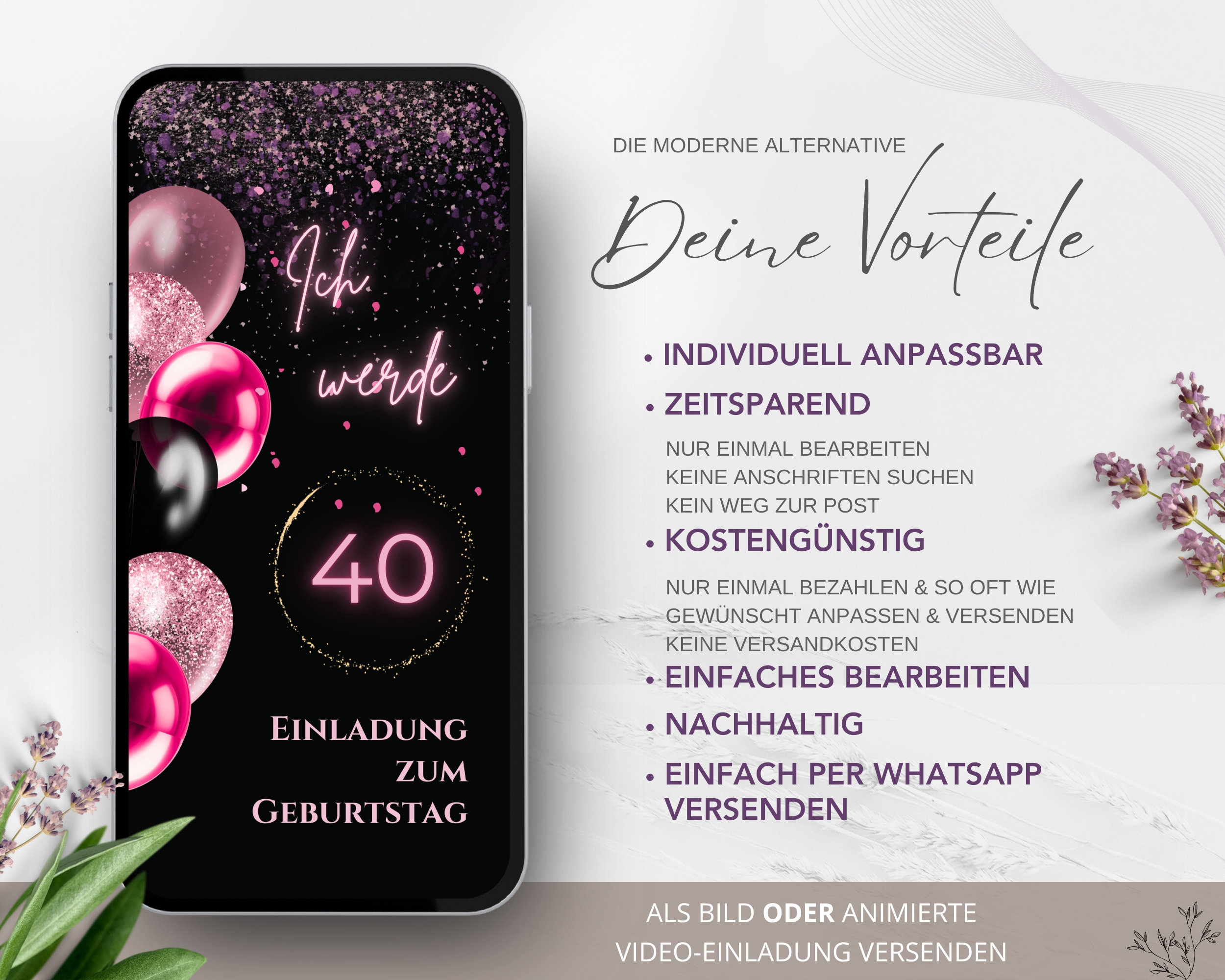 Party Einladungen Mehrfarbig 10x Personalisierte Geburtstagseinladungen - Für Runde Geburtstage Wie 13., 16., 18., 21., 30., 40., Usw. Einladung Zum 70er