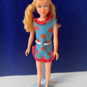 Vintage Barbie 1969 Skipper Sausage Curl TNT Doll - Blonde in #1923 Can You Play