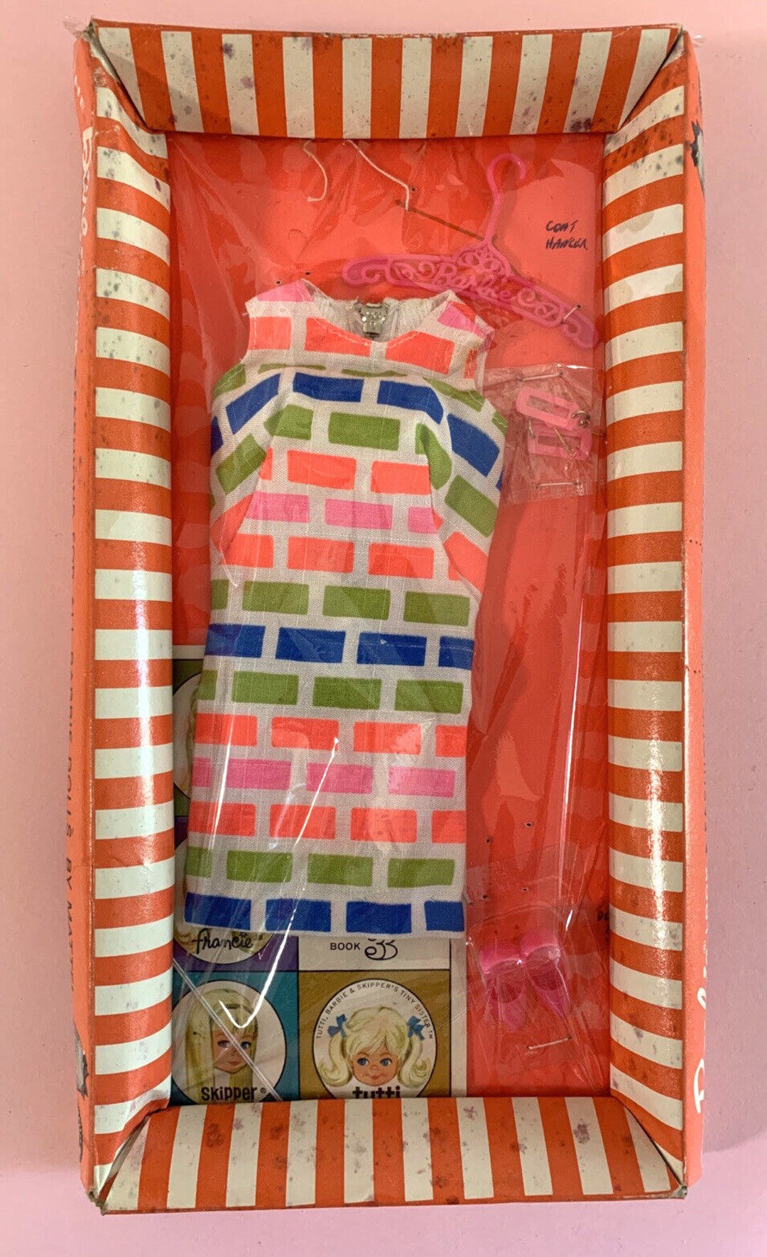 Vintage Barbie 1967 Print A Plenty 1689 Mod Outfit Complete MIB VHTF - Etsy