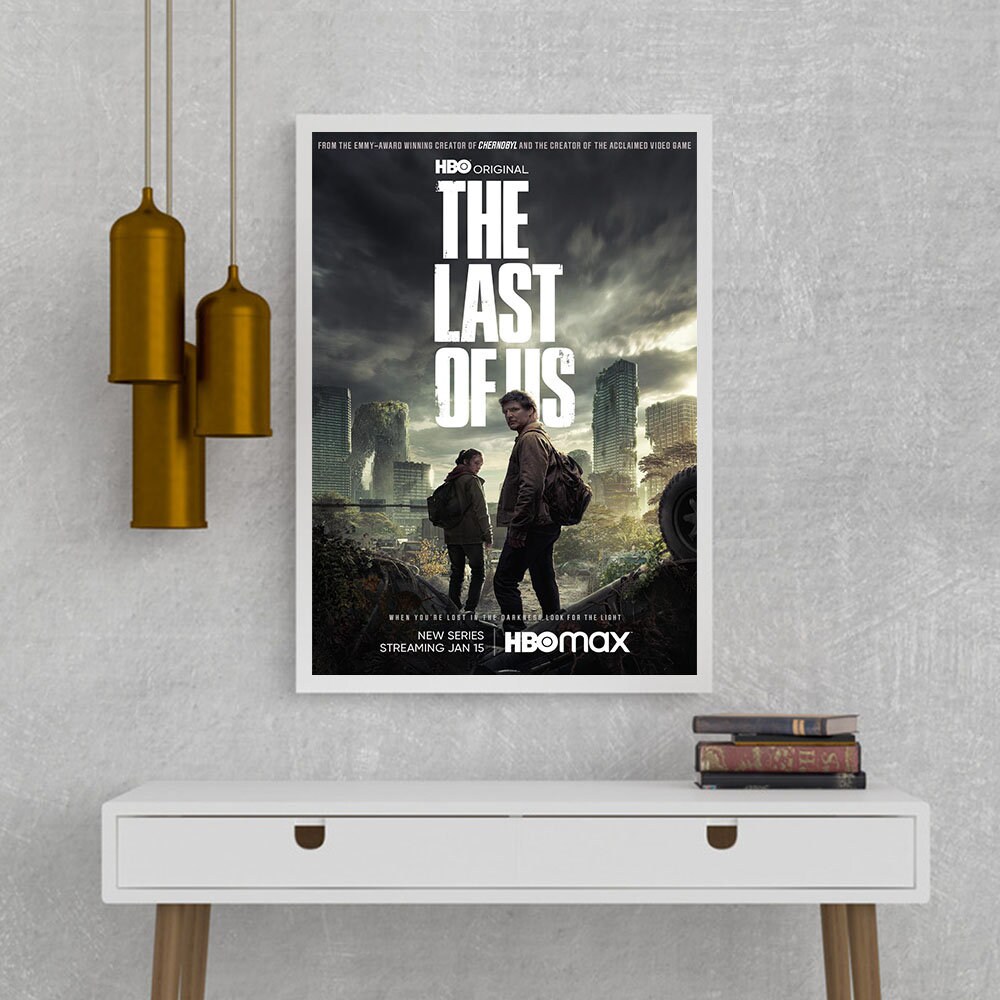 The Last Of Us 2023 HBOmax Original Serie Bus Stop Big Movie Poster  48x70inches