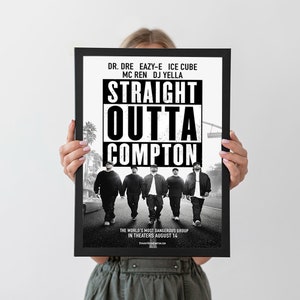 Eazy E Artist Print, Straight Outta Compton, Pop Culture Art, Contemporary  Art, Expressionism, 90s Rap Art, Music Poster, NWA, Unique Art 