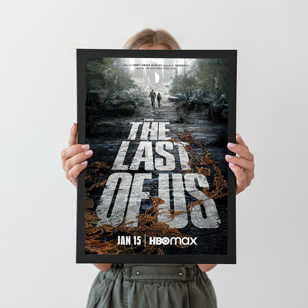 The Last Of Us 2023 HBOmax Original Serie Bus Stop Big Movie Poster  48x70inches