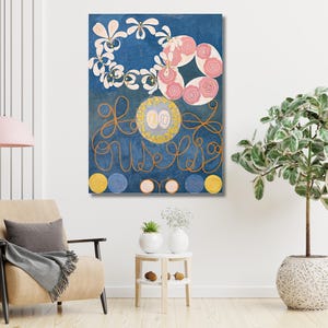 The Ten Largest No. 1 - Childhood, Hilma af Klint, Spiritual Wall Art Decor, Canvas Poster