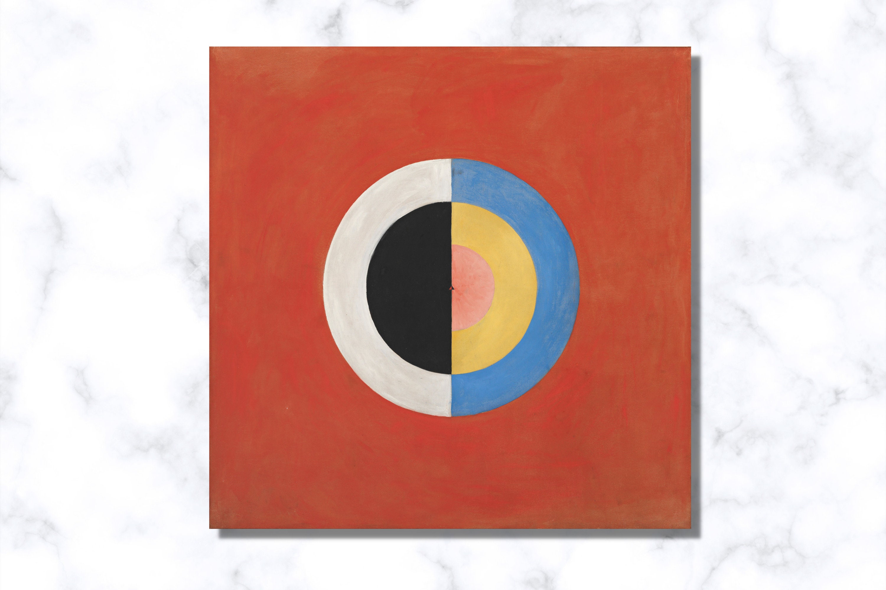 Hilma Af Klint, Paintings for Temple, Theosophy, Abstract Painting, Oil Canvas Print, Brilliant