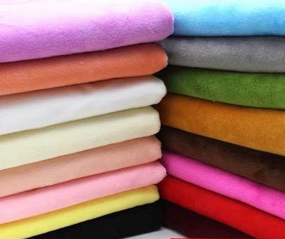 Plush Fabric, Soft Fabric, Blanket Fabric, Toy Making Fabric