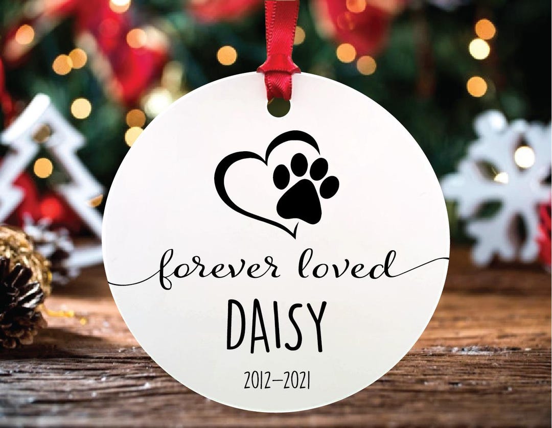 Personalized Pet Mom Acrylic Ornament - Adult/Couple/Family With Up To - Store