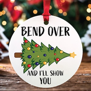 National Lampoon inspiriert bücken und ich zeige Ihnen Weihnachtsverzierung, lustiges National Lampoon Geschenk, Griswold Familie Weihnachtsverzierung