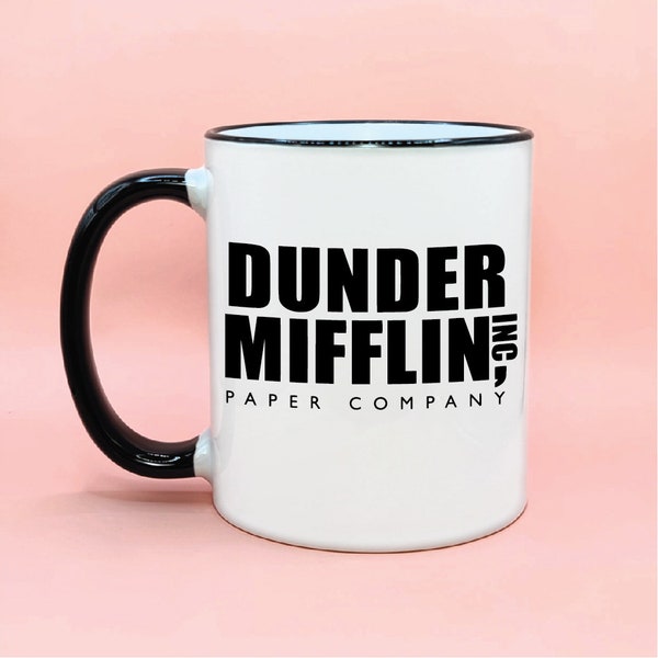 Dunder Mifflin Paper Company Coffee Mug, The Office TV Show Inspired Gifts, The Office Fan Gift Idea, Michael Scott Paper Company Coffee Cup