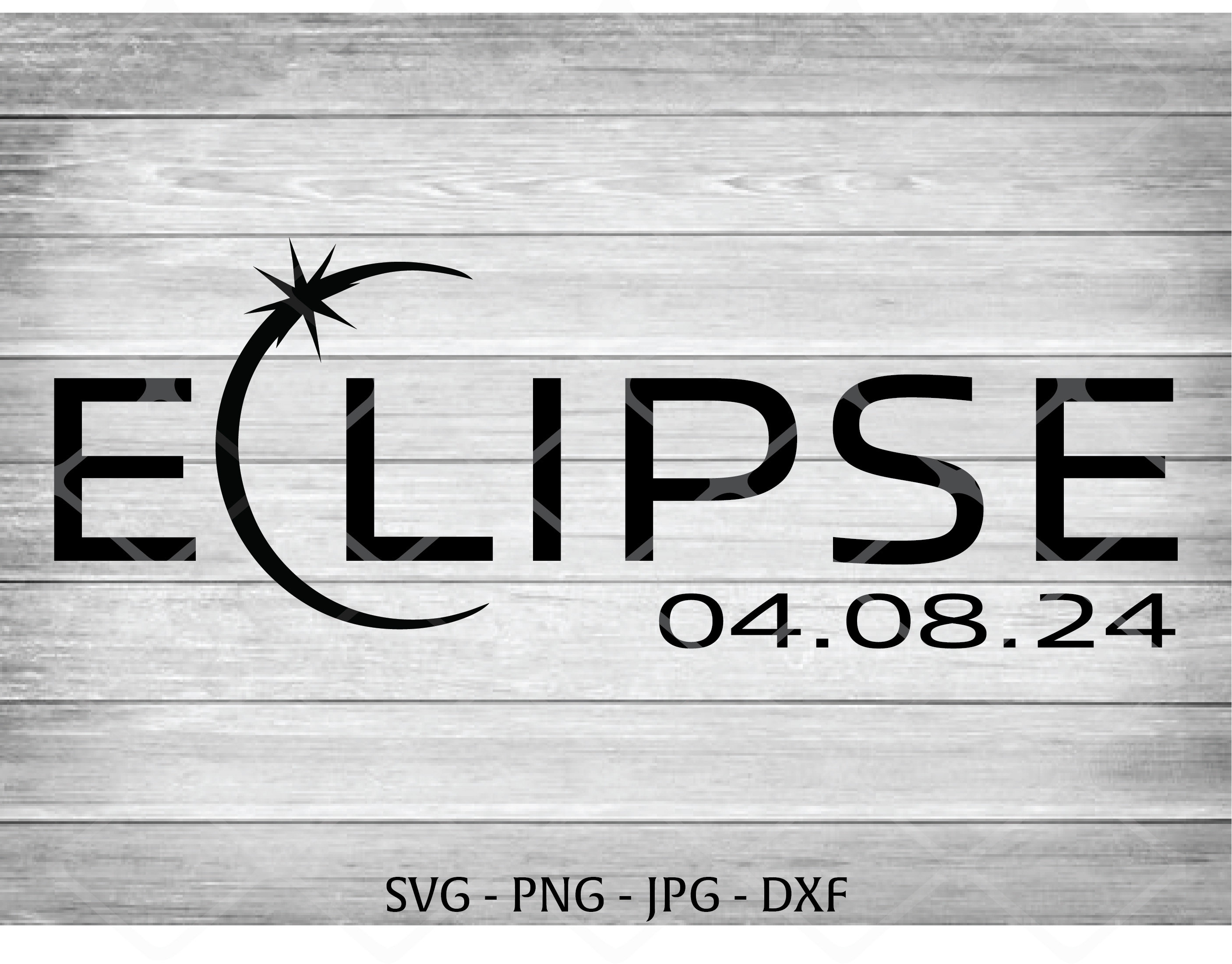 2024 Total Solar Eclipse April 8 Svg Png, Astronomy Lover Svg, North ...