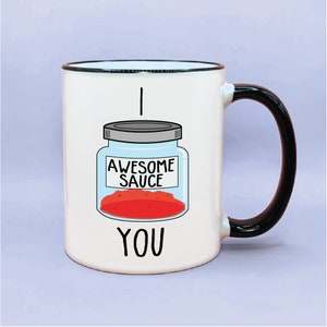 Parks Rec I Awesome You Coffee Mug, Funny Parks and Rec Coffee Mug, Leslie Knope Fan, Parks and Rec Cups, Funny Leslie Knope, Valentines Cup