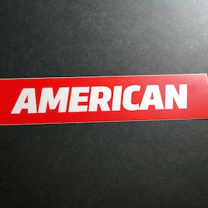 American Vinyl Sticker