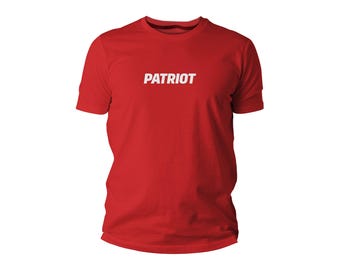 Patriot T-Shirt, American Flag Tee for Men Women, Pro USA Made in America Shirt, Conservative Republican Gift, 4th of July Patriotic Apparel